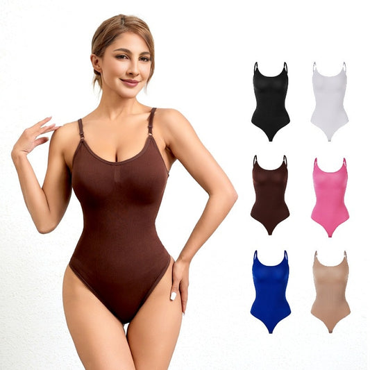 SculptEase™ – Seamless Shaping Thong Bodysuit