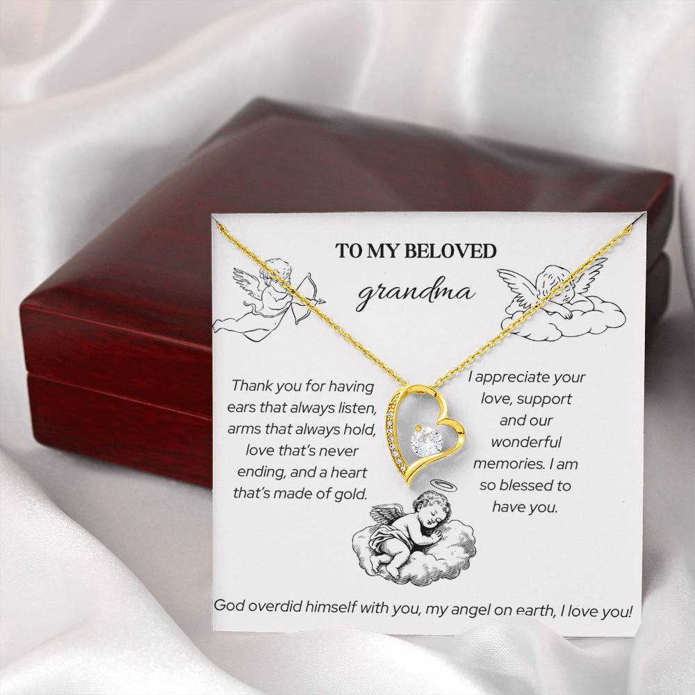 EndlessLove™ - Cubic zirconia stone pendant