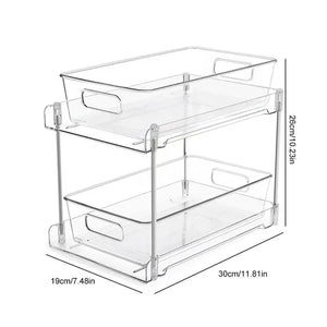 2 Tier Pull-out Under Sink Organizer Multipurpose™