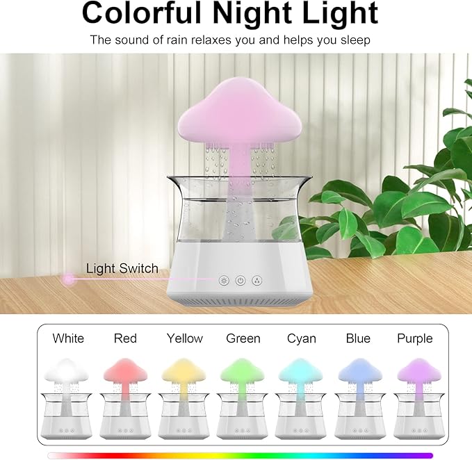 Rain Cloud™ Aromatherapy Humidifier And Diffuser