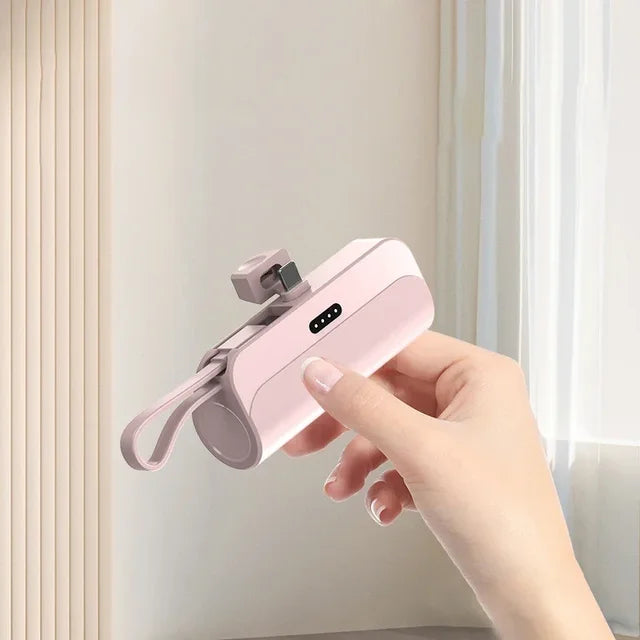 Sexyiness™ Mini Capsule Power Bank 10000 mAh for iPhone/ Type-c