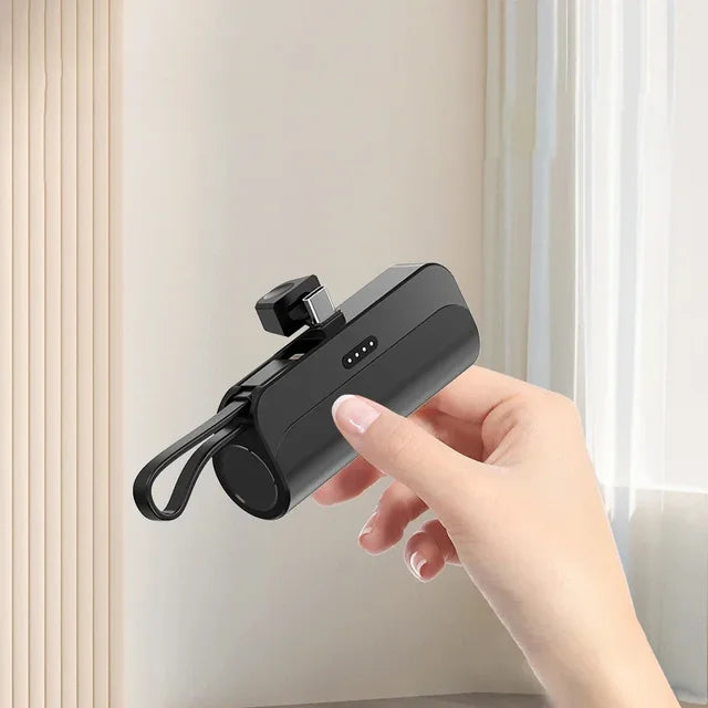 Sexyiness™ Mini Capsule Power Bank 10000 mAh for iPhone/ Type-c