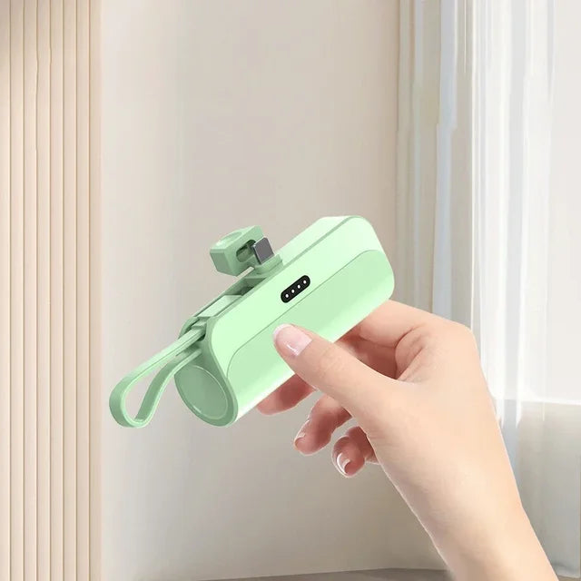 Sexyiness™ Mini Capsule Power Bank 10000 mAh for iPhone/ Type-c