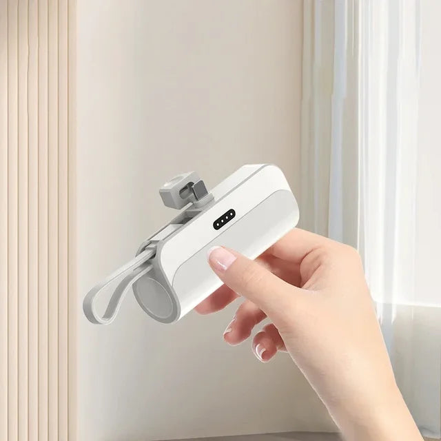 Sexyiness™ Mini Capsule Power Bank 10000 mAh for iPhone/ Type-c