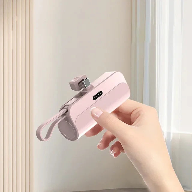 Sexyiness™ Mini Capsule Power Bank 10000 mAh for iPhone/ Type-c
