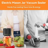 SealMaster™ - Electric Mason Jar Vacuum Sealer Kit