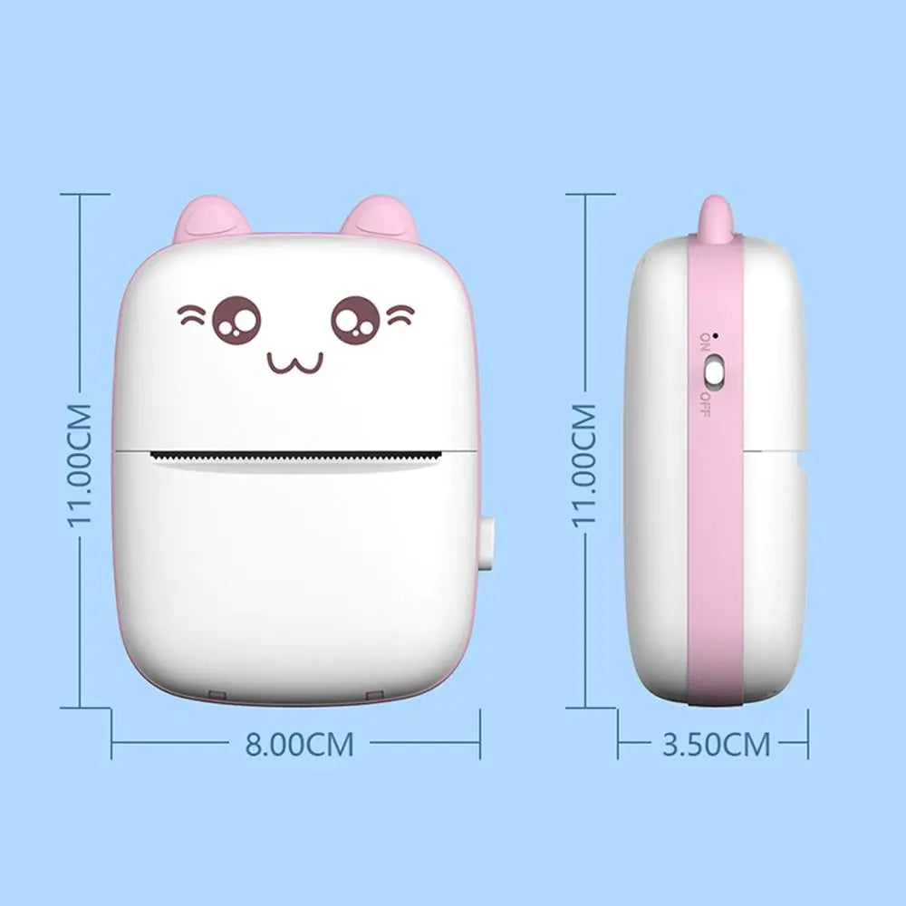 PrintEase™ Mini Printer - Bluetooth compatible/ Thermal
